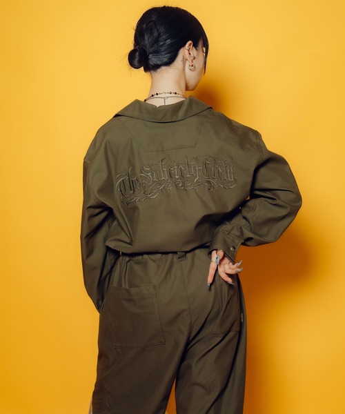 Subciety(サブサエティ)の「【WOMEN】All in one(つなぎ/オールインワン・レディース・オリーブ/ブラック・FREE)」の17枚目の写真