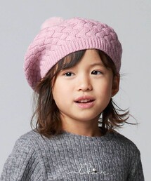 キッズのハンチング/ベレー帽（ピンク/桃色系）ファッション通販