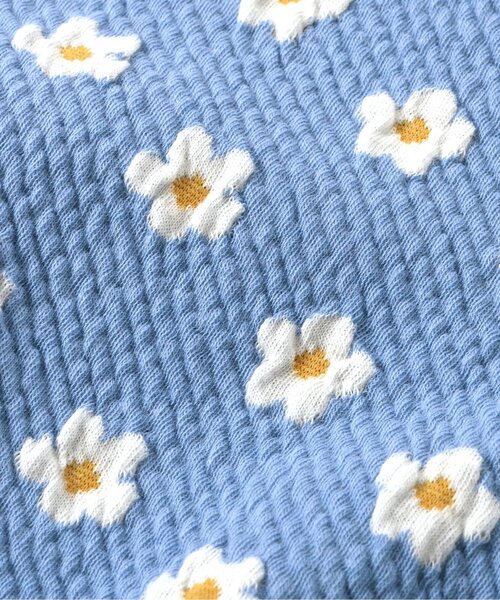 apres les cours（アプレレクール）の「【ジュニア対応】ハート・フラワージャガードトレーナー（スウェット・キッズ・レッド/アイボリー/サックスブルー・90/100/110/120/130/140/80）」の16枚目の写真