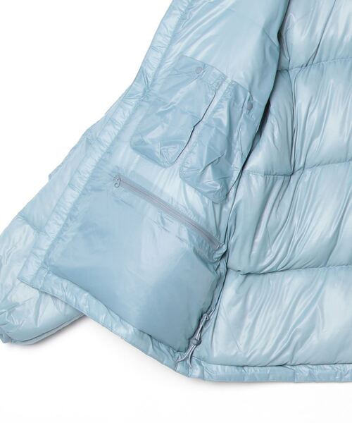 DAIWA PIER39(ダイワピア39)の「DAIWA PIER39 TECH ULTRA LIGHT DOWN JACKET BW-45025W(ダウンジャケット/コート・メンズ・ライトグレー/オリーブ/ブラック/シルバー・X-LARGE/LARGE/SMALL/MEDIUM)」の13枚目の写真
