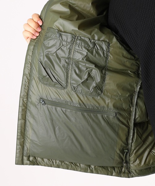 DAIWA PIER39(ダイワピア39)の「DAIWA PIER39 TECH ULTRA LIGHT DOWN JACKET BW-45025W(ダウンジャケット/コート・メンズ・ライトグレー/オリーブ/ブラック/シルバー・X-LARGE/LARGE/SMALL/MEDIUM)」の20枚目の写真