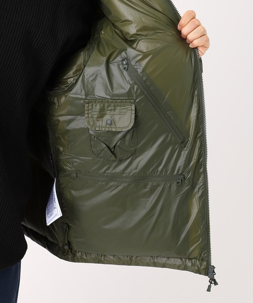 DAIWA PIER39(ダイワピア39)の「DAIWA PIER39 TECH ULTRA LIGHT DOWN JACKET BW-45025W(ダウンジャケット/コート・メンズ・ライトグレー/オリーブ/ブラック/シルバー・X-LARGE/LARGE/SMALL/MEDIUM)」の21枚目の写真