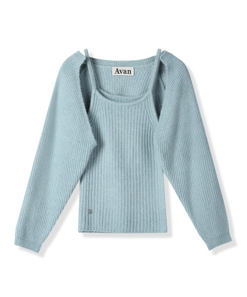 AVANDRESS(アバンドレス )の「Adel Bolero Cardigan Knit Set BLACK(カーディガン/ボレロ・レディース・ブラック・FREE)」の8枚目の写真