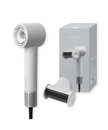 SALONIA（サロニア）の「SALONIA サロニア スムースシャインスマートドライヤー ヘアドライヤー 大風量 速乾 マイナスイオン（美容器具・メンズ）」
