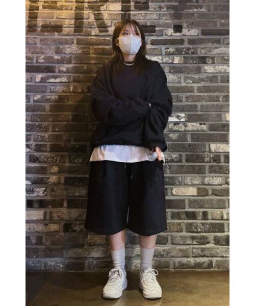 FRIZMWORKS(フリズムワークス)の「ONE TUCK SWEAT SHORTS _ NAVY(その他パンツ・メンズ・その他・MEDIUM/LARGE/X-LARGE)」の3枚目の写真