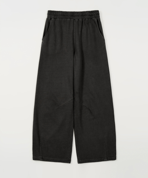 TOFFEE(トフィー)の「バルーンフィットピグメントスウェットパンツ(ブラック)(スウェットパンツ・メンズ・その他・SMALL/MEDIUM/LARGE/X-LARGE)」の2枚目の写真