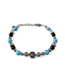 RSSC(�A�[���G�X�G�X�V�[)��WESTERN BEADS BRACELET - TURQUOISE(�u���X���b�g)
