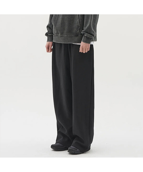 XERO(ゼロ)の「ディープタックサイドスナップスウェットパンツ(スウェットパンツ・メンズ・グレー/ブラック・MEDIUM/LARGE)」の2枚目の写真