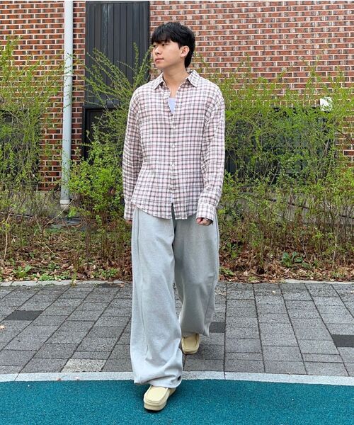 XERO(ゼロ)の「ディープタックサイドスナップスウェットパンツ(スウェットパンツ・メンズ・グレー/ブラック・MEDIUM/LARGE)」の11枚目の写真