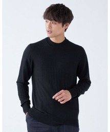 SUIT SELECT（スーツセレクト）の「【RBC】【秋冬】ウールモックネックニットセーター/ZEGNA BARUFFA/マシンウォッシャブル（ニット/セーター・メンズ）」