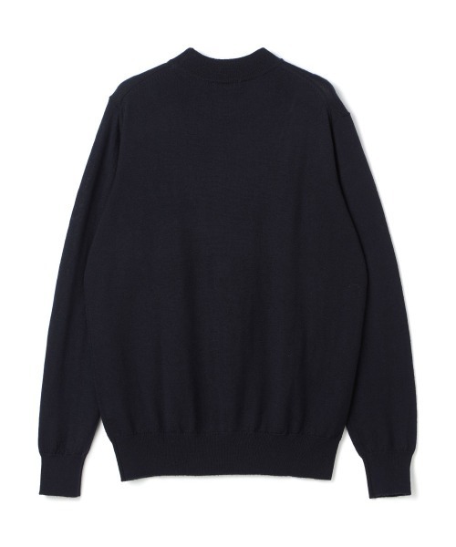 SUIT SELECT（スーツセレクト）の「【おうちで洗える】【RBC】【秋冬】ウールモックネックニットセーター/ZEGNA BARUFFA（ニット/セーター・メンズ・ブラウン/グリーン/レッド/ネイビー/オレンジ/ブラック・MEDIUM/LARGE/X-LARGE）」の10枚目の写真