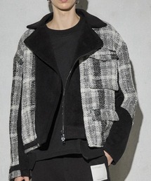 Maison ULA（メゾンウラ）の「Maison ULA/メゾン ウラ/TWEED RIDERS JACKET（ブルゾン）」