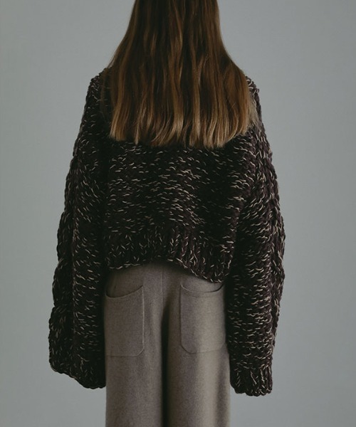 セール】ハンドニットケーブルプルオーバー（ニット/セーター）｜ETRE