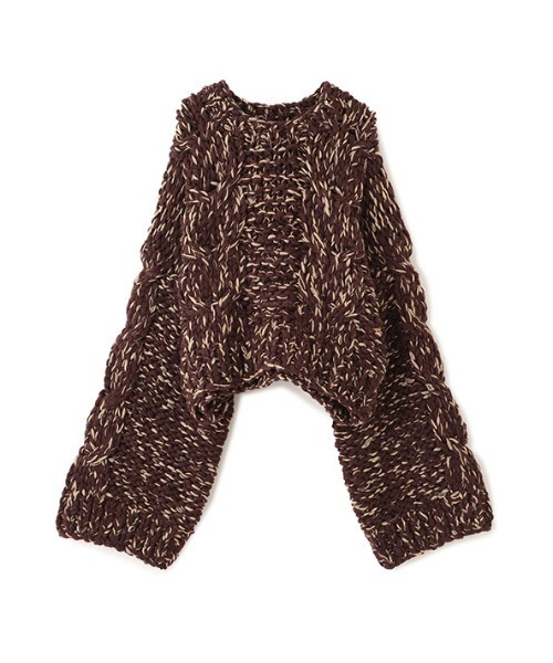 セール】ハンドニットケーブルプルオーバー（ニット/セーター）｜ETRE