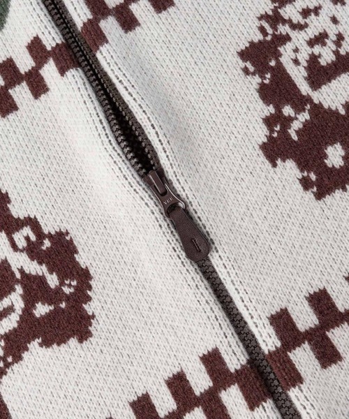 Timberland（ティンバーランド）の「Timberland [TOKYO DESIGN COLLECTIVE] Cowichan Sweater（ティンバーランド [トウキョウ デザイン コレクティブ] カウチン セーター）（ニット/セーター・メンズ・ダークブラウン・MEDIUM）」の5枚目の写真