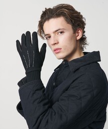 手袋（ブラック/黒色系・レザー・本革）ファッション通販 - ZOZOTOWN