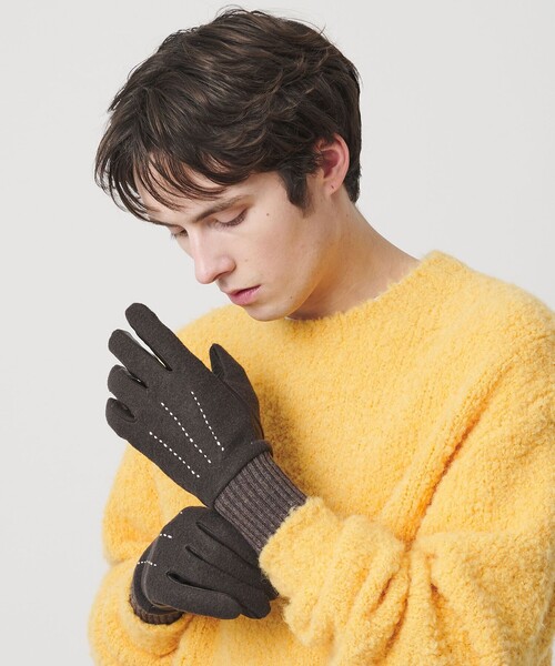 セール】コンビ ステッチ グローブ タッチパネル対応（手袋