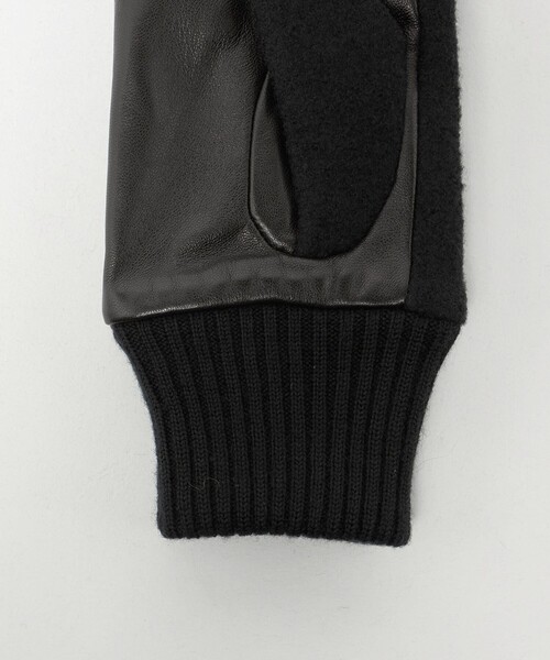 BEAUTY&YOUTH UNITED ARROWS（ビューティーアンドユースユナイテッドアローズ）の「コンビ ステッチ グローブ タッチパネル対応（手袋・メンズ・ブラウン系/ブラック/ダークグリーン/ネイビー/ライトグレー・FREE）」の10枚目の写真
