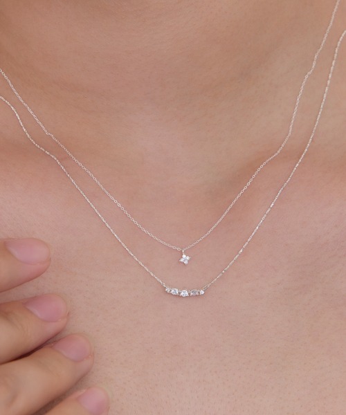 両吊り2WAYプチペンダントネックレス（ネックレス）｜Heartdance