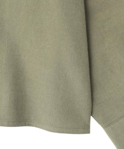 CRAFT STANDARD BOUTIQUE(クラフトスタンダードブティック)の「ビッグ袖デザインシャツ(シャツ/ブラウス・レディース・アイボリー/スモーキーグリーン系/チャコールグレー・FREE)」の10枚目の写真