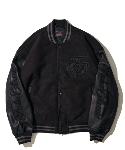 FUBU( フブ)の「【FUBU / フブ】Varsity Jacket / バーシティジャケット(スタジャン・メンズ・ブラック系1/ブラック系3/ブラック系2・MEDIUM/X-LARGE/LARGE)」の8枚目の写真