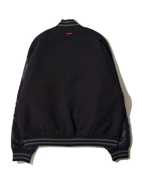 FUBU( フブ)の「【FUBU / フブ】Varsity Jacket / バーシティジャケット(スタジャン・メンズ・ブラック系1/ブラック系3/ブラック系2・MEDIUM/X-LARGE/LARGE)」の9枚目の写真