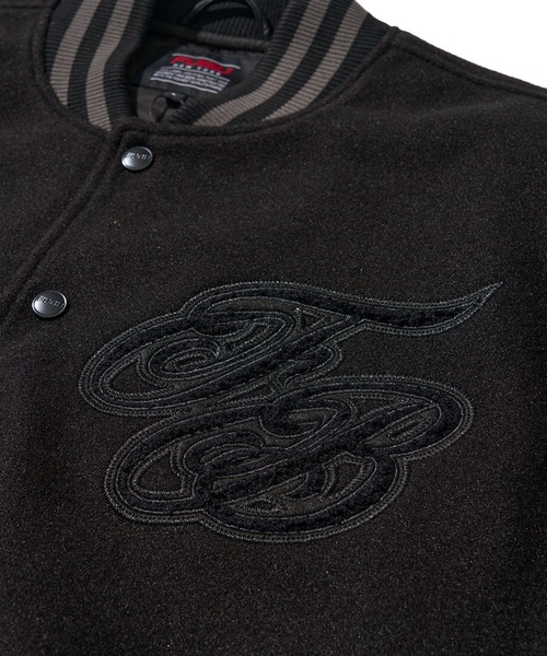 FUBU( フブ)の「【FUBU / フブ】Varsity Jacket / バーシティジャケット(スタジャン・メンズ・ブラック系1/ブラック系3/ブラック系2・MEDIUM/X-LARGE/LARGE)」の12枚目の写真