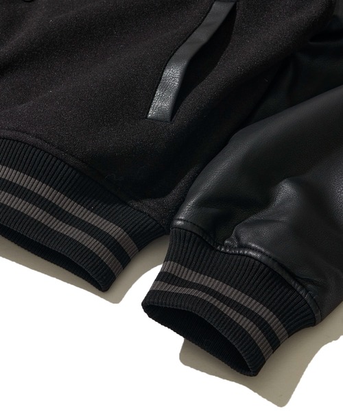 FUBU( フブ)の「【FUBU / フブ】Varsity Jacket / バーシティジャケット(スタジャン・メンズ・ブラック系1/ブラック系3/ブラック系2・MEDIUM/X-LARGE/LARGE)」の17枚目の写真