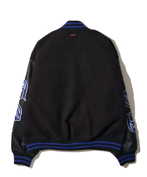 FUBU( フブ)の「【FUBU / フブ】Varsity Jacket / バーシティジャケット(スタジャン・メンズ・ブラック系1/ブラック系3/ブラック系2・MEDIUM/X-LARGE/LARGE)」の7枚目の写真