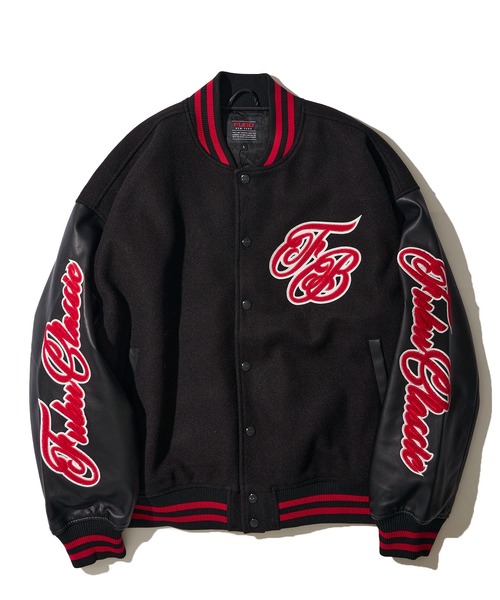 FUBU( フブ)の「【FUBU / フブ】Varsity Jacket / バーシティジャケット(スタジャン・メンズ・ブラック系1/ブラック系3/ブラック系2・MEDIUM/X-LARGE/LARGE)」の4枚目の写真
