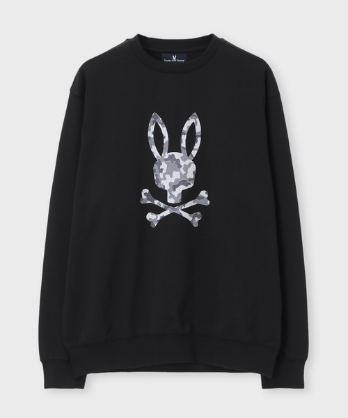 Psycho Bunny(サイコバニー)の「ヒートカット迷彩ロゴ ロングスリーブTシャツ(Tシャツ/カットソー・メンズ・ホワイト/チャコールグレー/ブラック・SMALL/MEDIUM/LARGE/X-LARGE)」の11枚目の写真