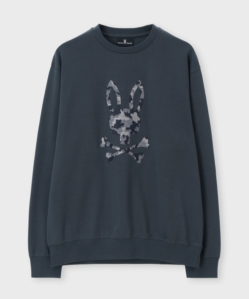 Psycho Bunny(サイコバニー)の「ヒートカット迷彩ロゴ ロングスリーブTシャツ(Tシャツ/カットソー・メンズ・ホワイト/チャコールグレー/ブラック・SMALL/MEDIUM/LARGE/X-LARGE)」の15枚目の写真