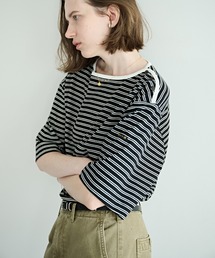 kha:ki | 「KHA:KI / カーキ」マルチストライプ トップ(Tシャツ/カットソー)