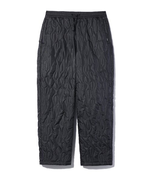 CRITIC(クリティック)の「FLAME QUILTING PANTS BLACK(その他パンツ・レディース・その他・LARGE/MEDIUM)」の1枚目の写真