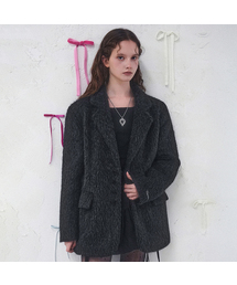 Elizabeth Boucle Blazer BLACK