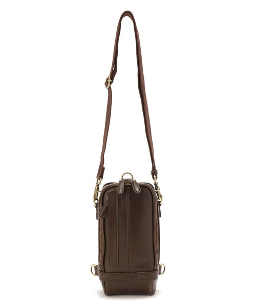 AVIREX(アヴィレックス)の「BULTO MINI SHOULDER BAG / ブルト ミニショルダーバッグ / AVIREX / アヴィレックス / AVX5610(ショルダーバッグ・メンズ・ブラック/キャメル/ブラウン系その他3・F)」の2枚目の写真