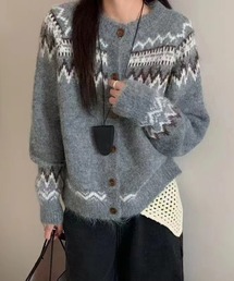 Chiina /ノルディックデザインカーディガン