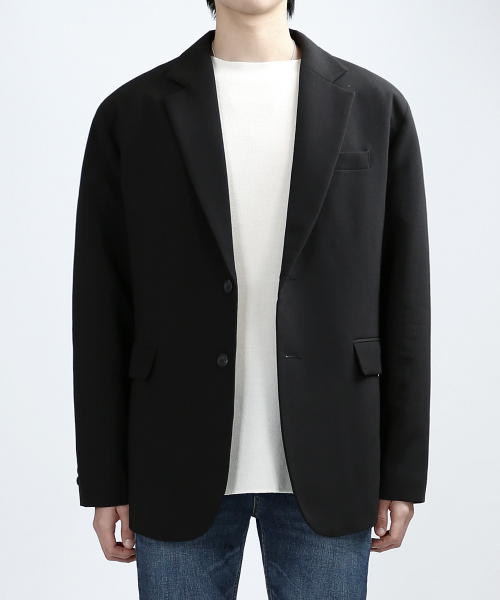 VERYVAIN(ベリベーン)の「PUBLIC x STANDARD BLAZER (BLACK)(テーラードジャケット・メンズ・その他・LARGE/MEDIUM)」の1枚目の写真