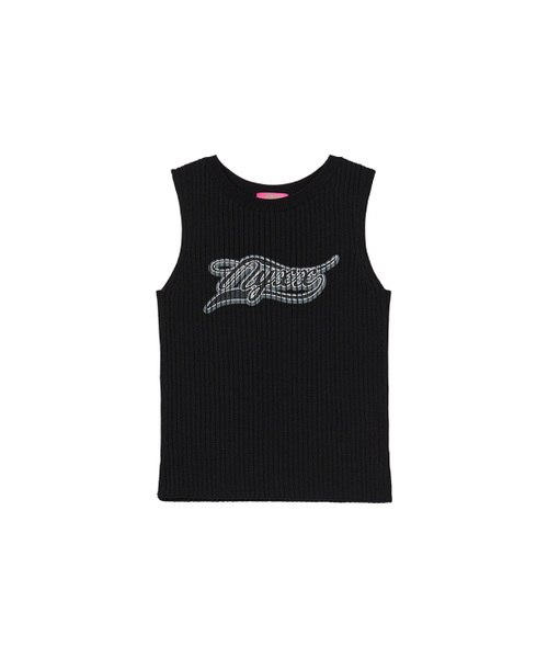 NYXX（エヌワイエックスエックス）の「BOAT-NECK FITTED KNIT VEST BLACK（ベスト・レディース・その他・FREE）」の2枚目の写真