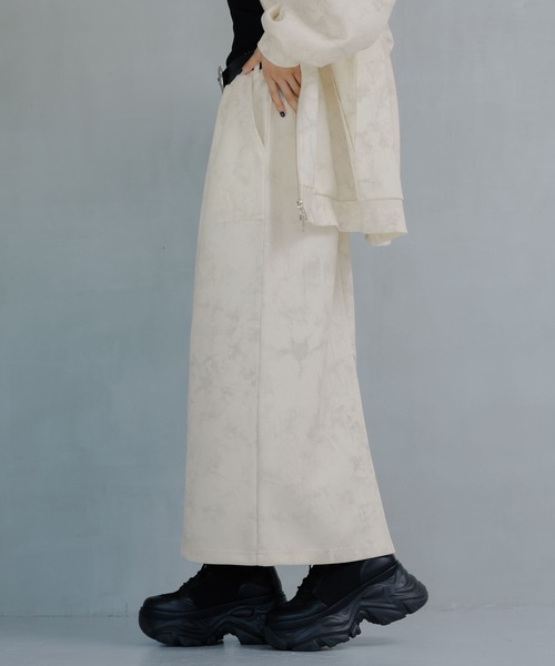 PAGEBOY(ページボーイ)の「ヴィンテージダンボールナロースカート(スカート・レディース・グレー/オフホワイト/ブラック・FREE)」の18枚目の写真