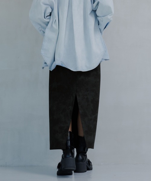 PAGEBOY(ページボーイ)の「【セットアップ対応】ヴィンテージダンボールナロースカート(スカート・レディース・グレー/オフホワイト/ブラック・FREE)」の22枚目の写真