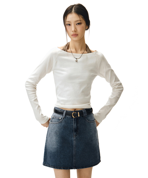 DECET WOMEN(デケット ウーマン)の「シグネチャーミニスカート DCSK001BlueA(スカート・レディース・その他・X-SMALL/SMALL/MEDIUM)」の6枚目の写真