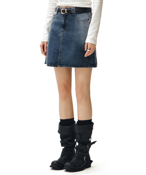 DECET WOMEN(デケット ウーマン)の「シグネチャーミニスカート DCSK001BlueA(スカート・レディース・その他・X-SMALL/SMALL/MEDIUM)」の10枚目の写真