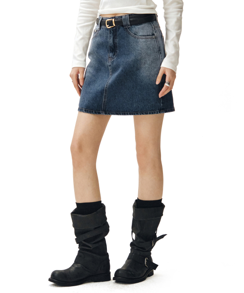 DECET WOMEN(デケット ウーマン)の「シグネチャーミニスカート DCSK001BlueA(スカート・レディース・その他・X-SMALL/SMALL/MEDIUM)」の13枚目の写真