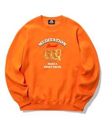 PRETZEL SWEET Crew Neck - Orange