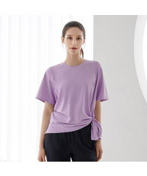 SWT25031-05 リアルフレッシュオーバーサイズTシャツ ラベンダー