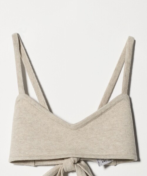 6(ロク)の「<6(ROKU)>ウールカシミヤ ブラニット(その他トップス・レディース・ダークグレー/ナチュラル・FREE)」の7枚目の写真