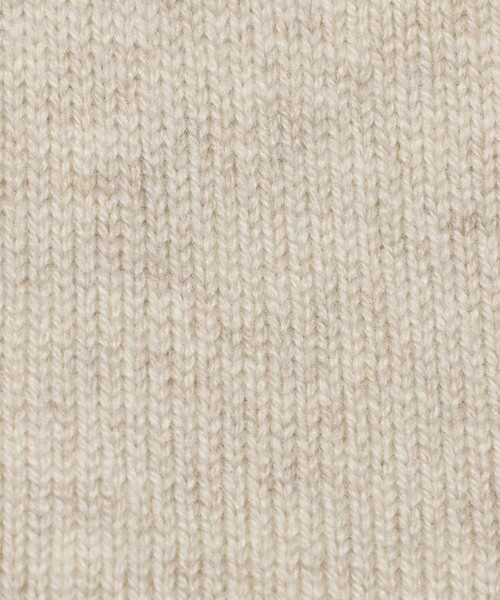 6(ロク)の「<6(ROKU)>ウールカシミヤ ブラニット(その他トップス・レディース・ダークグレー/ナチュラル・FREE)」の8枚目の写真