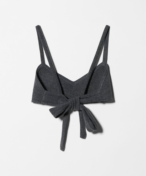 6(ロク)の「<6(ROKU)>ウールカシミヤ ブラニット(その他トップス・レディース・ダークグレー/ナチュラル・FREE)」の9枚目の写真