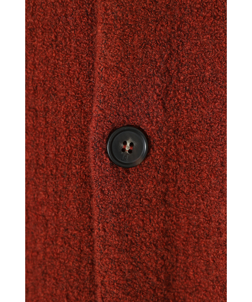 HORLISUN(ホーリーサン)の「Acorn Boucle Hood Knit Cardigan Melange Brick(カーディガン/ボレロ・メンズ・その他・MEDIUM/LARGE)」の5枚目の写真